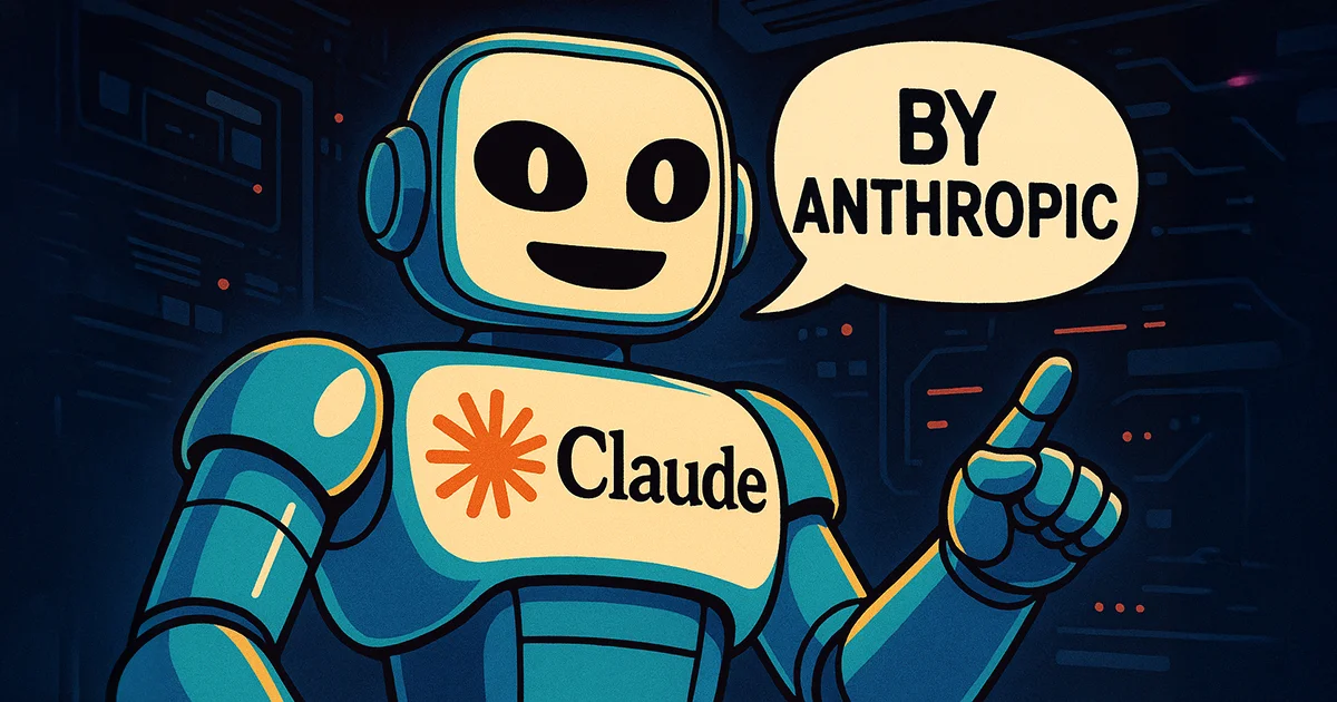 Claude Roboter spricht